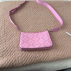 Kate Spade pink floral bag.